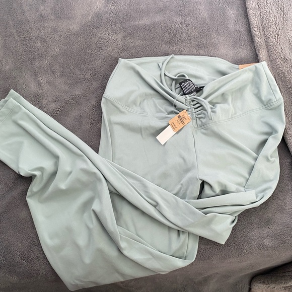 Brand new legging . Size is xl and light green color .PINK by Victoria’s Secret - Picture 6 of 7